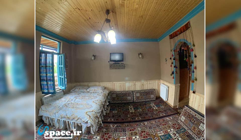 اتاق کامپوره اقامتگاه بوم گردی کتام-روستای سقالکسار-فومن-استان گیلان